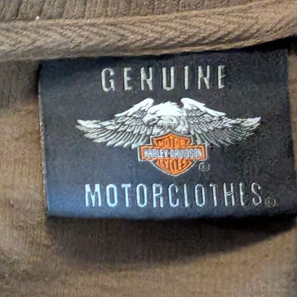 Harley-Davidson Women's Pleated Double Breasted Peacoat - Size L - Picture 5 of 7